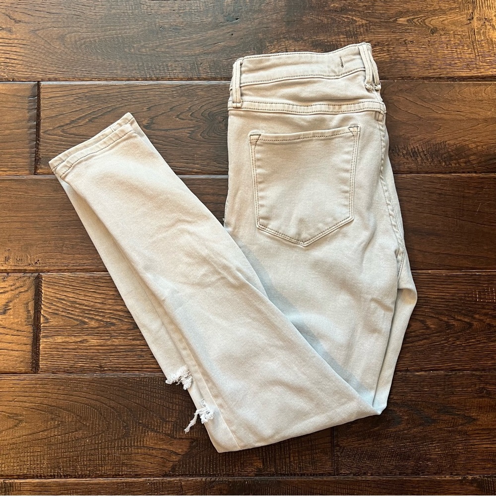 Abercrombie & Fitch Light grey jeans